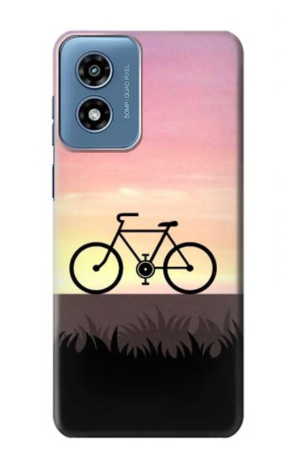 S3252 Bicycle Sunset Case For Motorola Moto G Play 4G (2024)