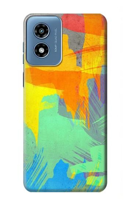 S3423 Brush Stroke Case For Motorola Moto G Play 4G (2024)