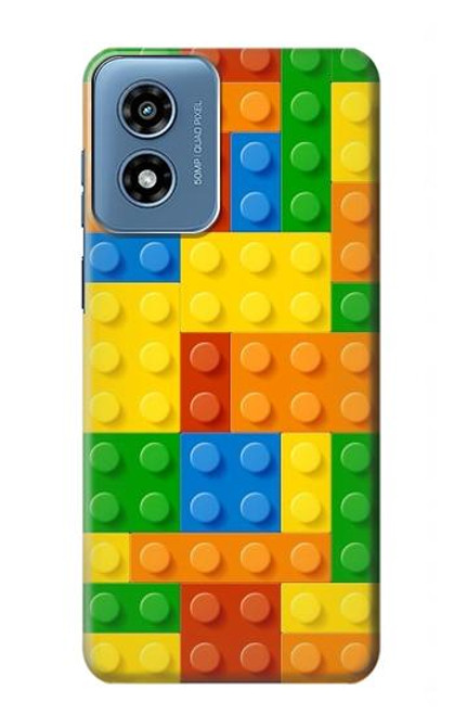 S3595 Brick Toy Case For Motorola Moto G Play 4G (2024)