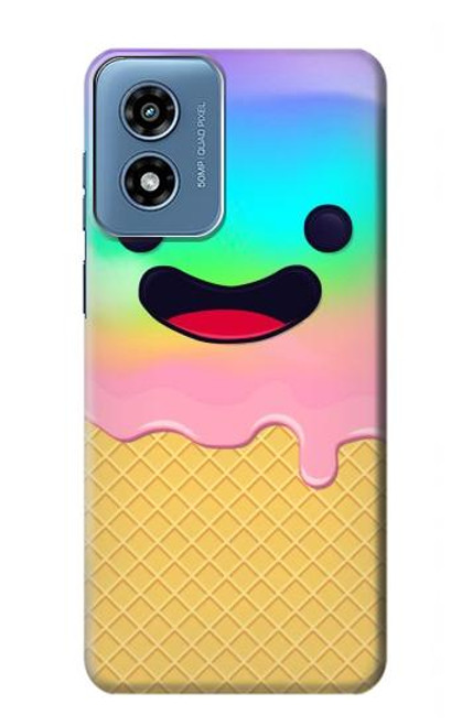 S3939 Ice Cream Cute Smile Case For Motorola Moto G Play 4G (2024)