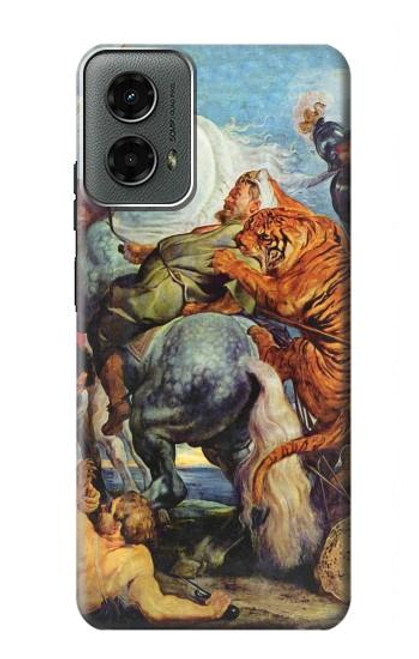 S3331 Peter Paul Rubens Tiger und Lowenjagd Case For Motorola Moto G 5G (2024)