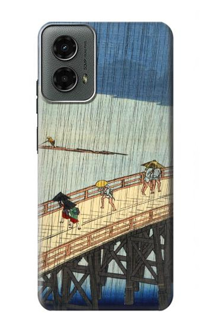 S3347 Utagawa Hiroshige Sudden shower Case For Motorola Moto G 5G (2024)