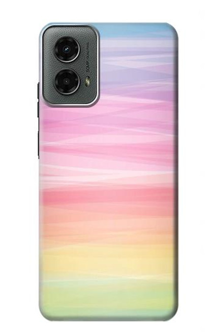 S3507 Colorful Rainbow Pastel Case For Motorola Moto G 5G (2024)