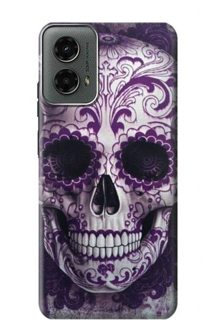 S3582 Purple Sugar Skull Case For Motorola Moto G 5G (2024)