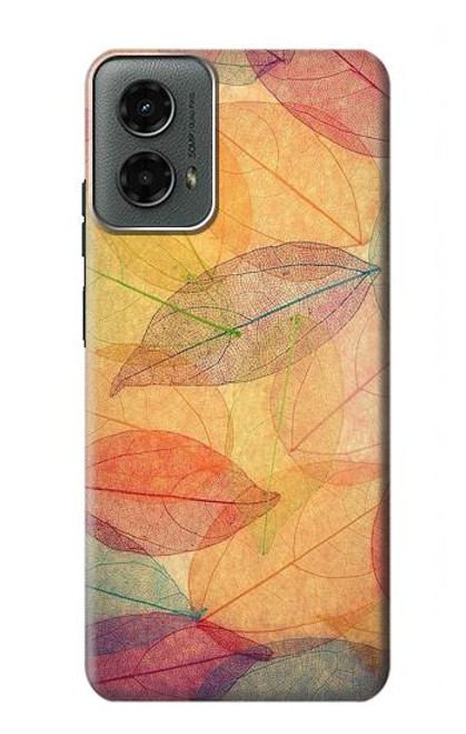 S3686 Fall Season Leaf Autumn Case For Motorola Moto G 5G (2024)