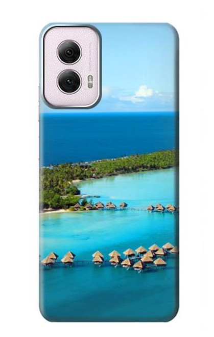 S0844 Bora Bora Island Case For Motorola Moto G Power 5G (2024)