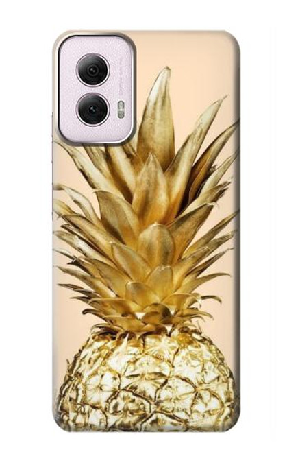 S3490 Gold Pineapple Case For Motorola Moto G Power 5G (2024)