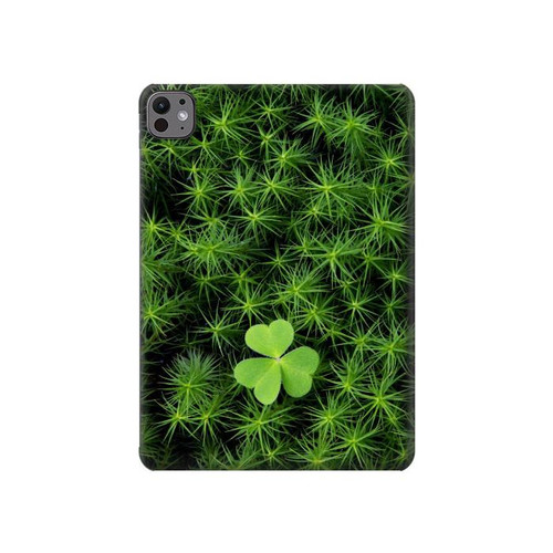 S0358 Clover Lucky Leaf Hard Case For iPad Pro 11 (2024,2025)