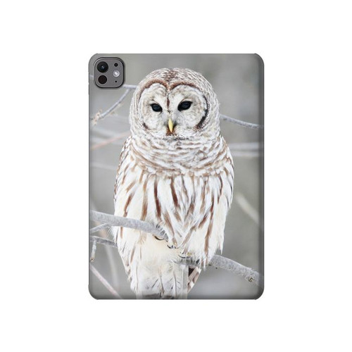 S1566 Snowy Owl White Owl Hard Case For iPad Pro 11 (2024,2025)