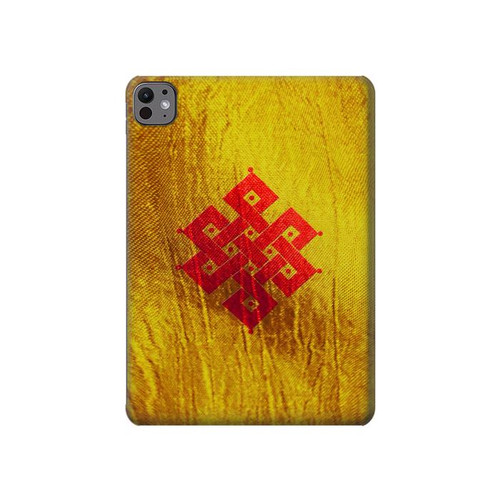 S2318 Eternal Knot Buddhist Spiritual Meditation Hard Case For iPad Pro 11 (2024,2025)