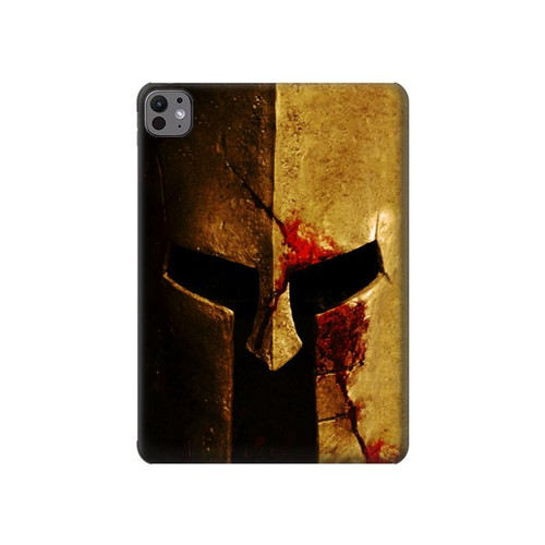 S2439 Warrior Spartan Helmet Hard Case For iPad Pro 11 (2024,2025)