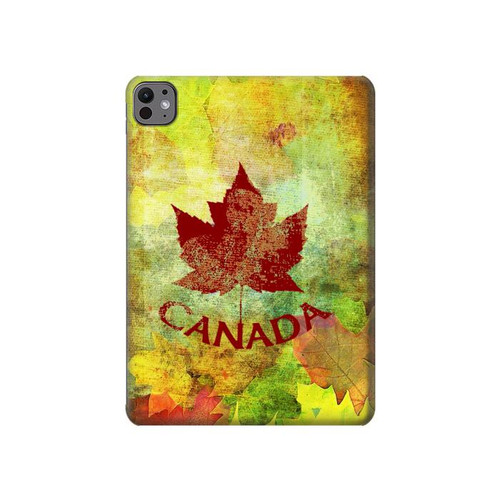 S2523 Canada Autumn Maple Leaf Hard Case For iPad Pro 11 (2024)