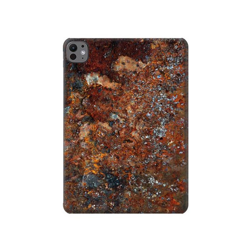 S2714 Rust Steel Texture Graphic Printed Hard Case For iPad Pro 11 (2024,2025)