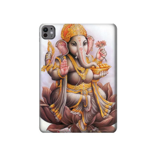 S2820 Hindu God Ganesha Ganapati Vinayaka Hard Case For iPad Pro 11 (2024,2025)
