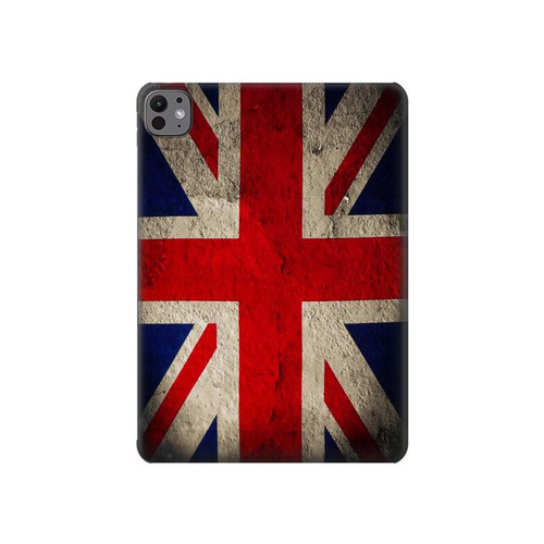 S2894 Vintage British Flag Hard Case For iPad Pro 11 (2024,2025)