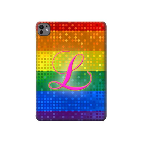 S2900 Rainbow LGBT Lesbian Pride Flag Hard Case For iPad Pro 11 (2024,2025)