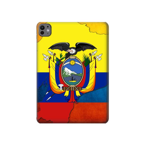 S3020 Ecuador Flag Hard Case For iPad Pro 11 (2024)