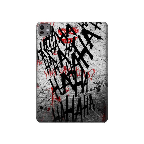 S3073 Joker Hahaha Blood Splash Hard Case For iPad Pro 11 (2024,2025)