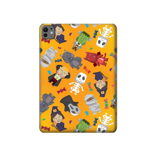 S3275 Cute Halloween Cartoon Pattern Hard Case For iPad Pro 11 (2024,2025)