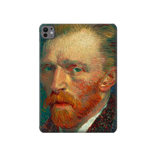 S3335 Vincent Van Gogh Self Portrait Hard Case For iPad Pro 11 (2024,2025)