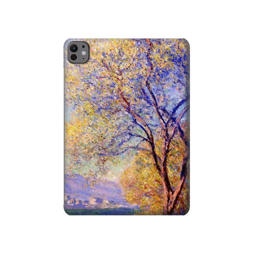 S3339 Claude Monet Antibes Seen from the Salis Gardens Hard Case For iPad Pro 11 (2024,2025)
