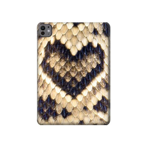 S3417 Diamond Rattle Snake Graphic Print Hard Case For iPad Pro 11 (2024,2025)