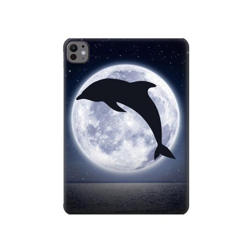 S3510 Dolphin Moon Night Hard Case For iPad Pro 11 (2024,2025)