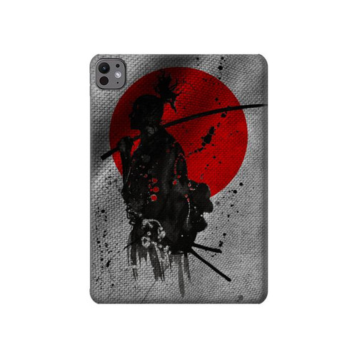S3517 Japan Flag Samurai Hard Case For iPad Pro 11 (2024,2025)