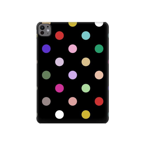 S3532 Colorful Polka Dot Hard Case For iPad Pro 11 (2024,2025)