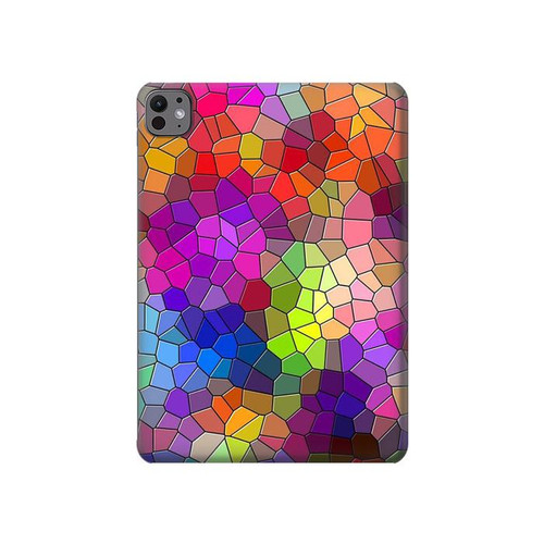 S3677 Colorful Brick Mosaics Hard Case For iPad Pro 11 (2024,2025)