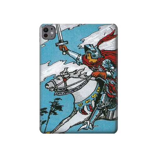 S3731 Tarot Card Knight of Swords Hard Case For iPad Pro 11 (2024,2025)