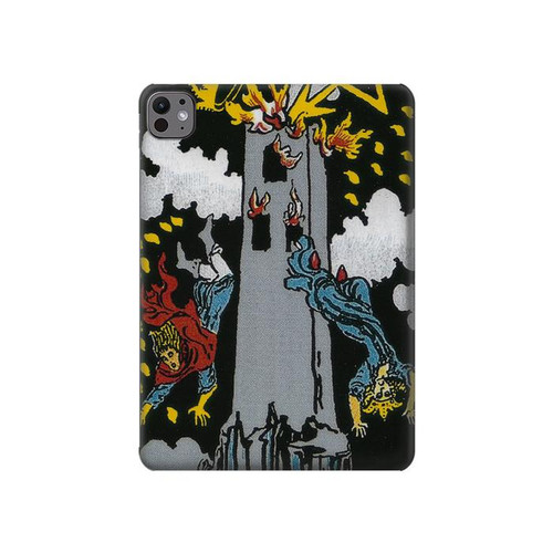 S3745 Tarot Card The Tower Hard Case For iPad Pro 11 (2024,2025)