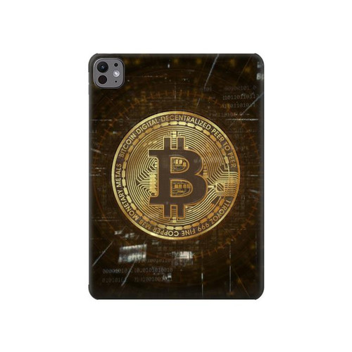 S3798 Cryptocurrency Bitcoin Hard Case For iPad Pro 11 (2024)