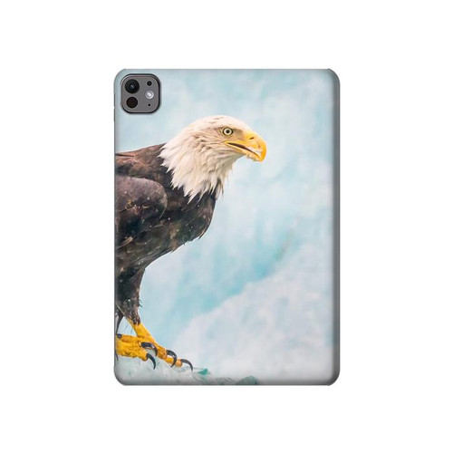 S3843 Bald Eagle On Ice Hard Case For iPad Pro 11 (2024,2025)