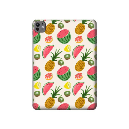 S3883 Fruit Pattern Hard Case For iPad Pro 11 (2024,2025)