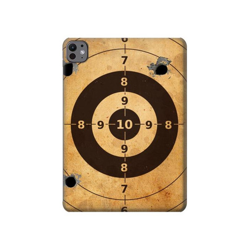S3894 Paper Gun Shooting Target Hard Case For iPad Pro 11 (2024,2025)