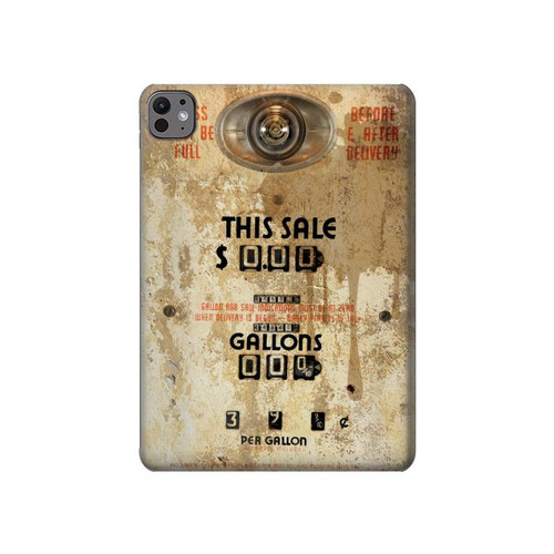 S3954 Vintage Gas Pump Hard Case For iPad Pro 11 (2024)