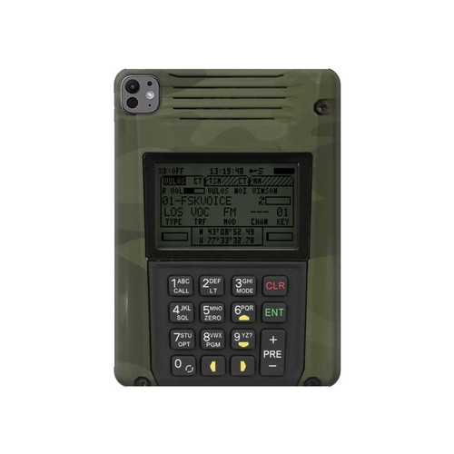 S3959 Military Radio Graphic Print Hard Case For iPad Pro 11 (2024,2025)