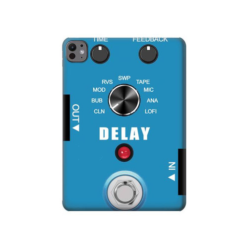 S3962 Guitar Analog Delay Graphic Hard Case For iPad Pro 11 (2024,2025)