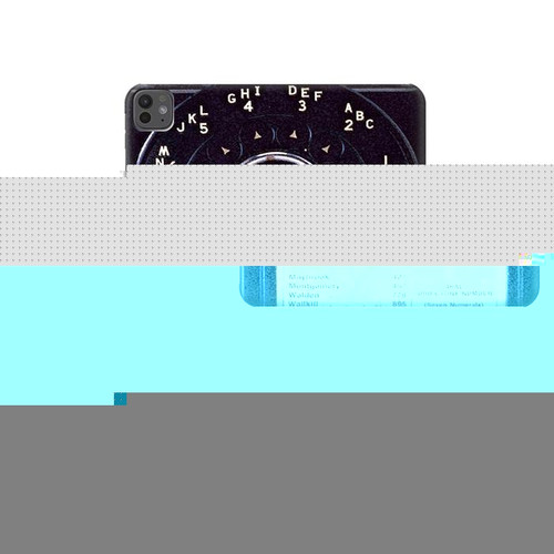 S0086 Payphone Vintage Hard Case For iPad Pro 13 (2024,2025), Air 13 2026