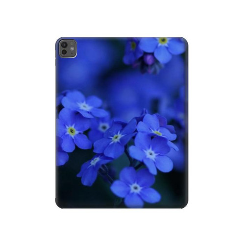 S0782 Forget me not Hard Case For iPad Pro 13 (2024,2025)