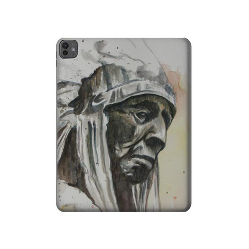 S0792 Indian Chief Hard Case For iPad Pro 13 (2024,2025)
