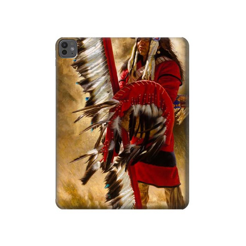 S0817 Red Indian Hard Case For iPad Pro 13 (2024,2025), Air 13 2026