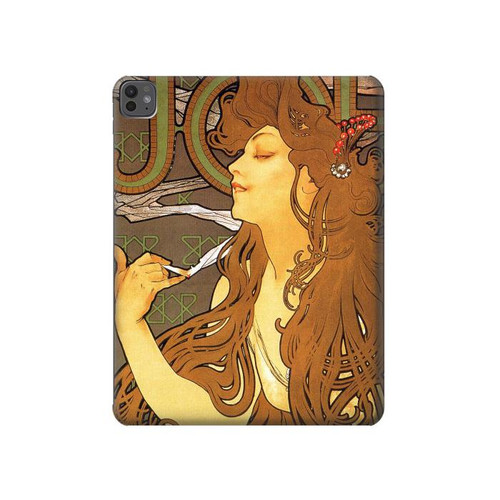 S0969 Alphonse Mucha Job Hard Case For iPad Pro 13 (2024,2025)
