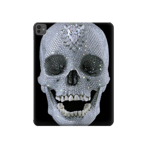 S1286 Diamond Skull Hard Case For iPad Pro 13 (2024,2025), Air 13 2026