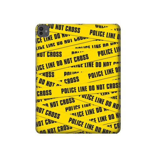 S2088 Police Line Do Not Cross Hard Case For iPad Pro 13 (2024,2025)