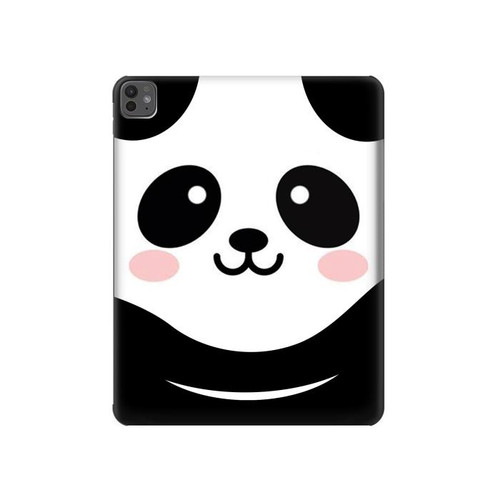 S2662 Cute Panda Cartoon Hard Case For iPad Pro 13 (2024,2025), Air 13 2026