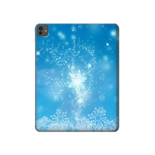 S2923 Frozen Snow Spell Magic Hard Case For iPad Pro 13 (2024,2025), Air 13 2026