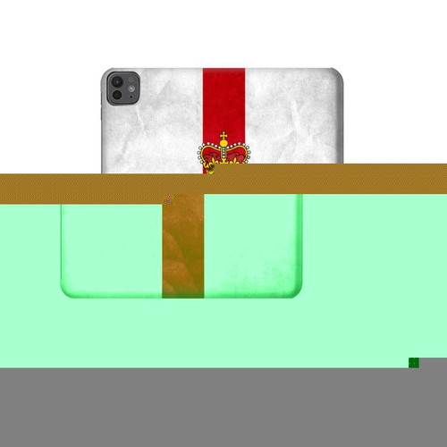 S2972 Northern Ireland Football Hard Case For iPad Pro 13 (2024,2025), Air 13 2026