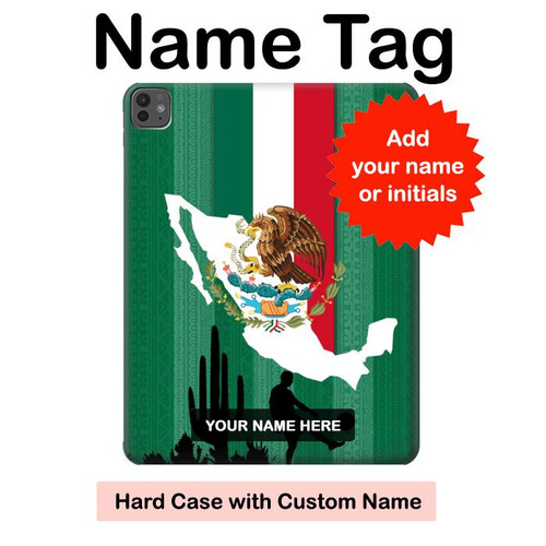 S2994 Mexico Football Soccer Hard Case For iPad Pro 13 (2024,2025), Air 13 2026